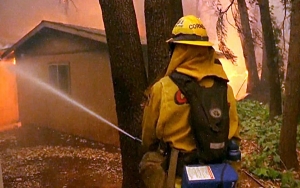 Incendio en el Cordón con lesionado grave