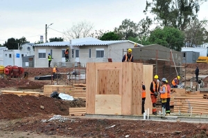 Construcción con madera en San Gregorio de Polanco