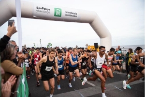 Cortes y desvíos por carrera San Felipe y Santiago