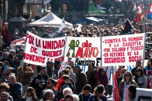 Marcha y acto ante Torre Ejecutiva