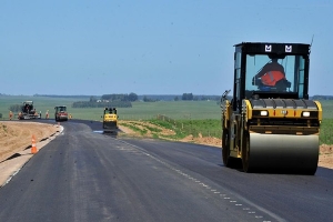 Trabajo de recuperación en ruta n.° 6