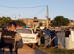 Allanamientos: armas y dinero en Cerro Norte