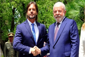 Lacalle Pou viajó a Brasilia