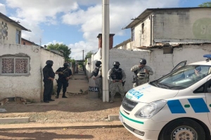Un policía herido en disturbios tras robo