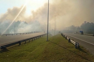 Cielos con humo de incendios