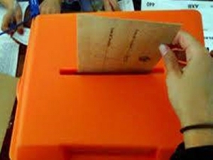 La intención de voto, según Opción