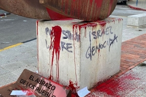 Vandalizaron el monumento de la comunidad judía