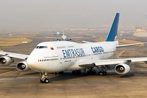 Avión detenido en Argentina