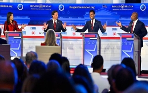 EE.UU.: caótico debate entre republicanos