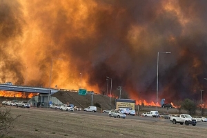 Milei en Córdoba ante los incendios