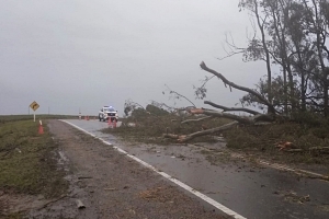 Temporal en Cerro Largo