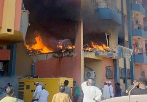 Duros bombardeos en Jartum
