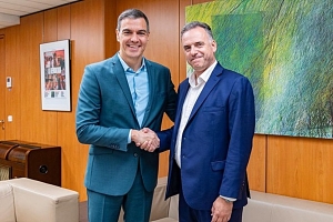 Orsi y Sánchez se reunieron en Madrid