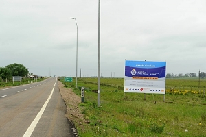 Obras en ruta n.° 30 entre Artigas y Tranqueras