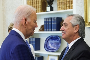 Fernández se reunió con Biden