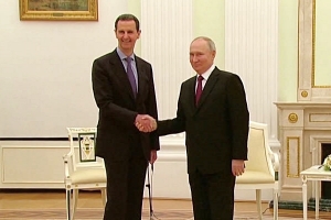 El presidente sirio, Bashar al-Assad, se reune con Rusia