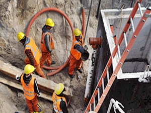 Obras de saneamiento en Rincón del Cerro