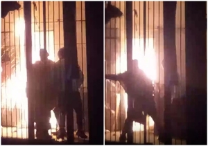 Seis reclusos muertos en incendio en el Concar
