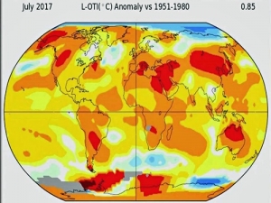 “En camino del suicidio planetario”, dice un climatólogo