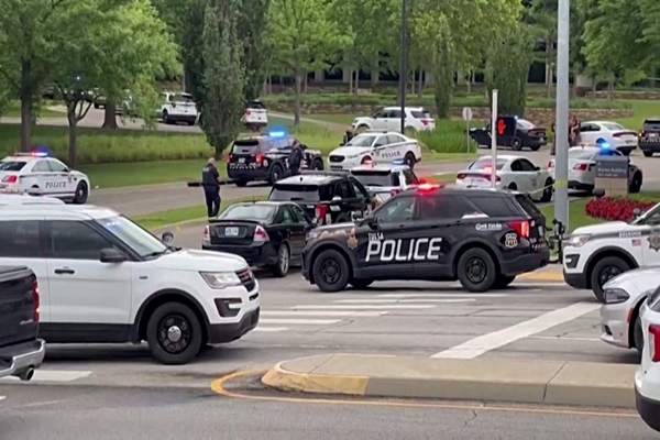 Cinco muertos en tiroteo masivo en Tulsa, Oklahoma
