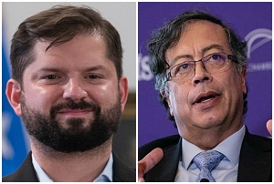 Petro y Boric, &quot;solución política&quot; en Venezuela