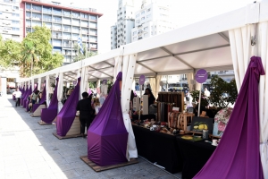 Emprendedoras en la explanada