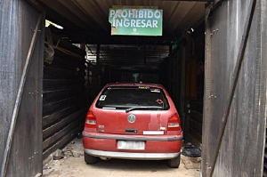 Garage y desarmadero de vehículos hurtados