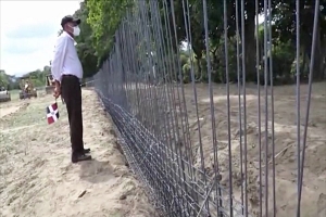 República Dominicana construye un muro fronterizo