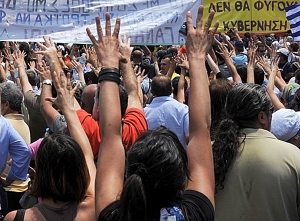 Grecia: Choques entre policías y manifestantes