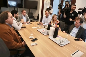 Delgado reivindicó &quot;capacidad de dialogar&quot;