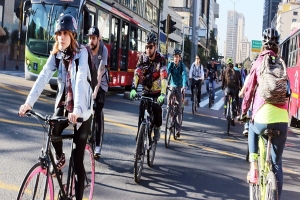 Bicicletas en 18 de Julio