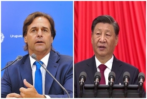 Lacalle Pou se reunió con Xi Jinping