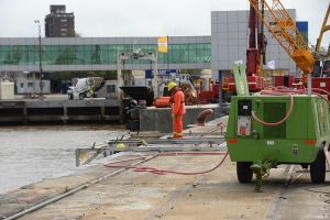 Obras en puerto de Colonia