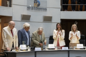 Junta Departamental homenajeó a expresidentes