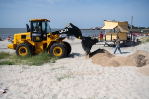 Regeneración de dunas en la playa del Cerro