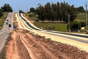Doble vía en la ruta N° 9