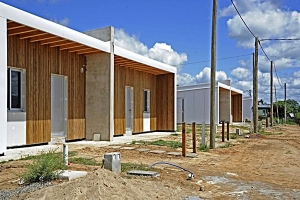 Mevir: viviendas nuevas en madera