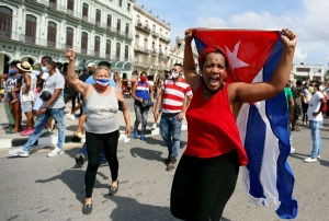 Un muerto en las protestas en Cuba