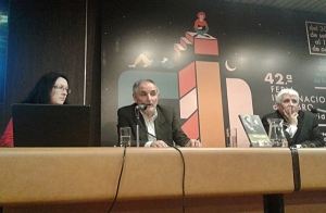 Totó Gurvich en la Feria del Libro
