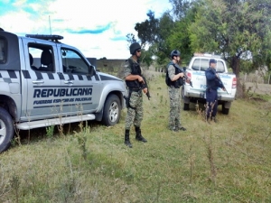 Identifican a tres cazadores en establecimiento rural