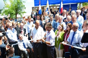 Lacalle Pou inauguró Centro en Casavalle