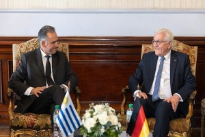 Uruguay y Alemania: concretaron encuentro presidencial