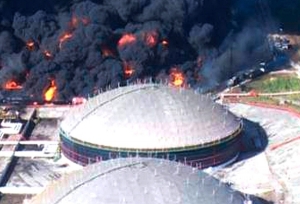 Incendio en Cuba fuera de control