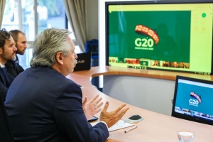 G-20: Fernández pidió crear fondo de emergencia