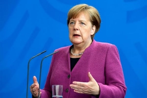 Angela Merkel es galardonada