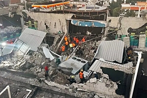 Continúa búsqueda de sobrevivientes en Santo Domingo