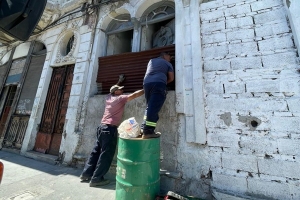 Se tapió boca de drogas en la Ciudad Vieja
