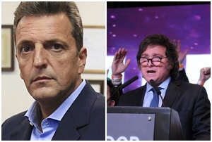 Argentina: Massa y Milei cruzan ataques en debate