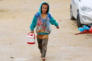 Unicef: niños tienen acceso a 2 litros de agua en Gaza