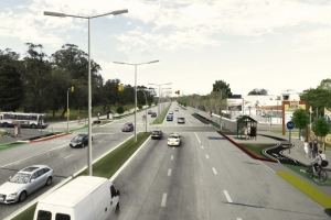 Avenida Italia, segunda etapa del ensanche